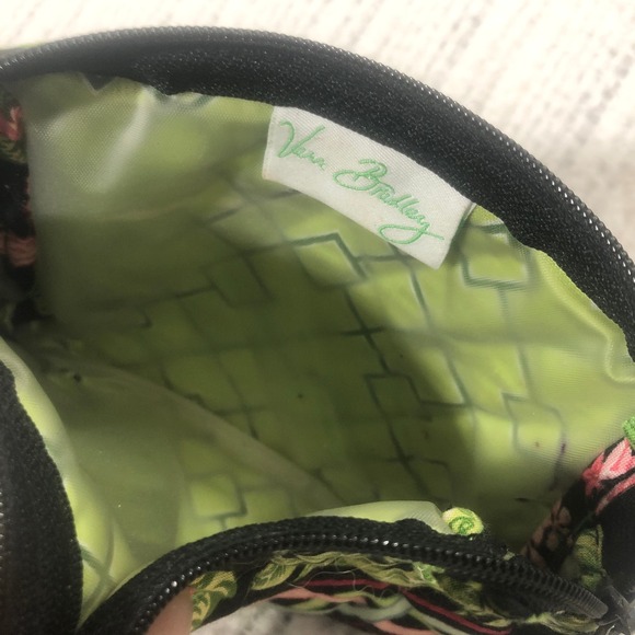 Vera Bradley Coin Purse Floral Zip‎ Pouch Wallet Small Accessory - Picture 3 of 4